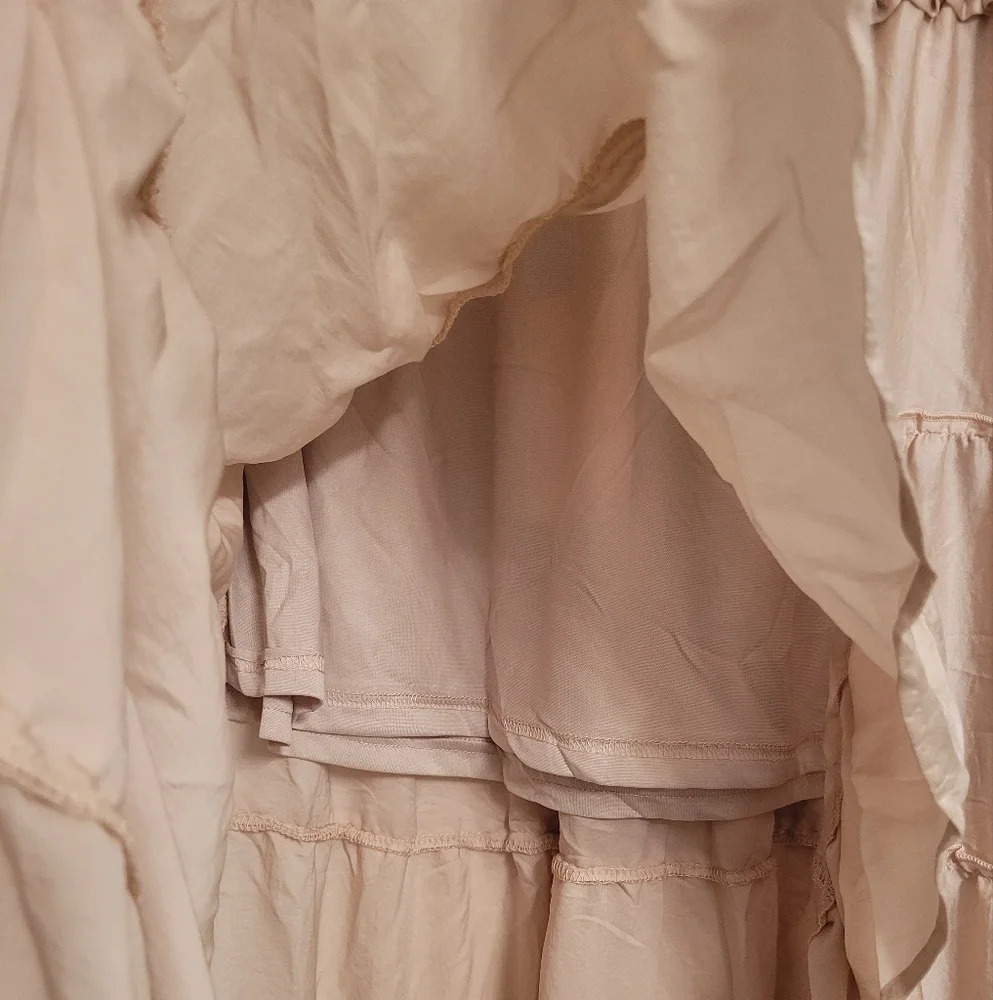 NEW Entro Cream Maxi Skirt, M - Picture 5 of 12